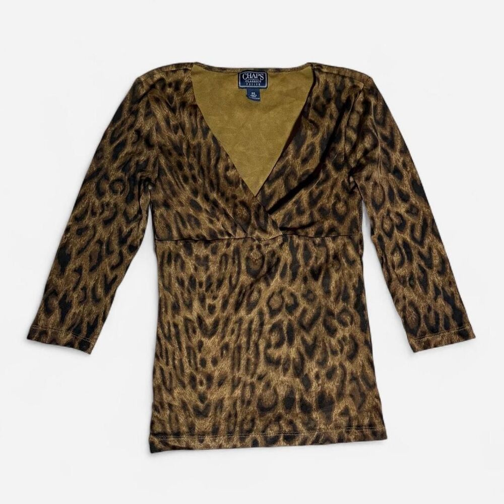 Chaps Women's multi Blouse
